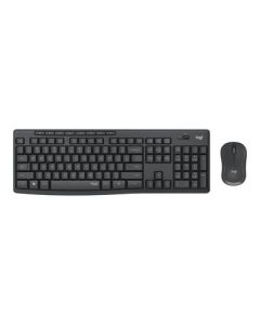 КОМПЛЕКТ МИШКА + КЛАВИАТУРА LOGITECH MK295 DE - Wireless - БЕЗ БДС КИРИЛИЗАЦИЯ  (WITHOUT BDS CYRILLIC) - немски - Graphite - PN 920-009794